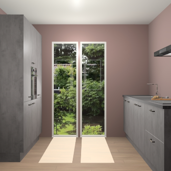 Beton Antraciet keuken Dallas 75435