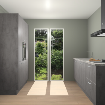 Beton Antraciet keuken Dallas 75440