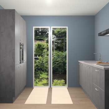 Beton Antraciet keuken Dallas 75480