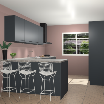 Onyxgrijze keuken Sopot 66353