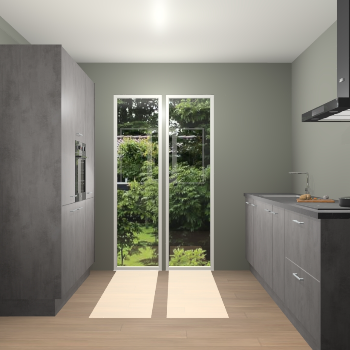 Beton Antraciet keuken Dallas 75500