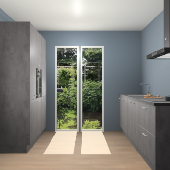 Beton Antraciet keuken Dallas 75501