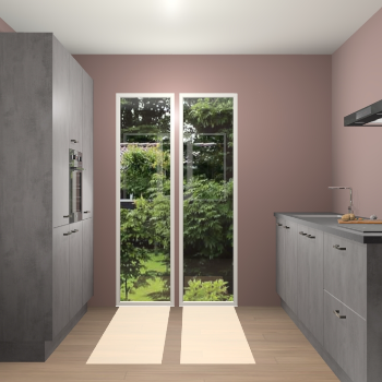 Beton Antraciet keuken Dallas 75504