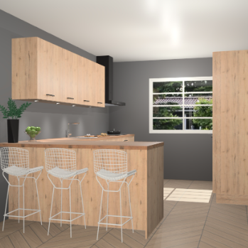 Madera natuur keuken Sopot 66270