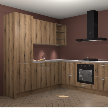 Goud Eiken keuken Turek 76710