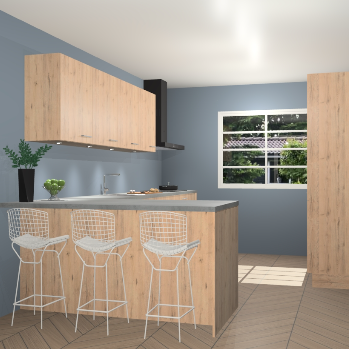 Madera natuur keuken Sopot 66405