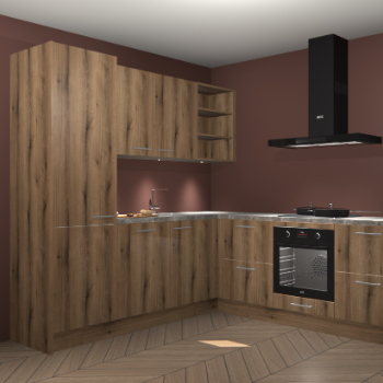 Goud Eiken keuken Turek 76651