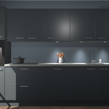 Onyxgrijze keuken Wels 57888