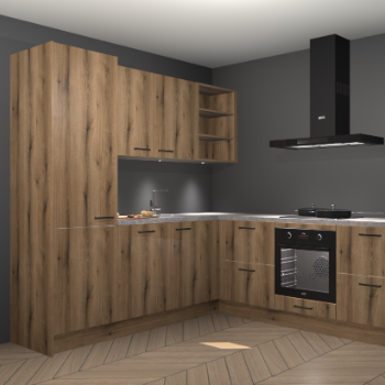 Goud Eiken keuken Turek 76718