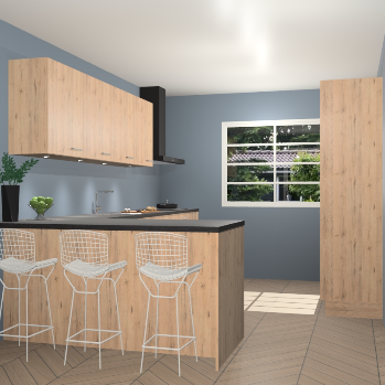 Madera natuur keuken Sopot 66419