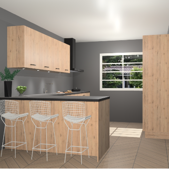 Madera natuur keuken Sopot 66425