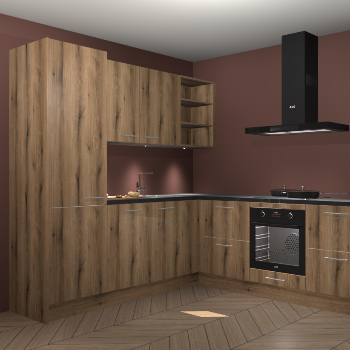 Goud Eiken keuken Turek 76720