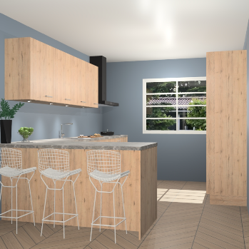 Madera natuur keuken Sopot 66429