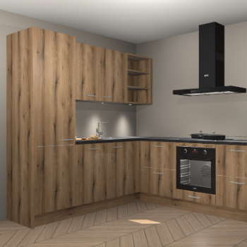 Goud Eiken keuken Turek 76721