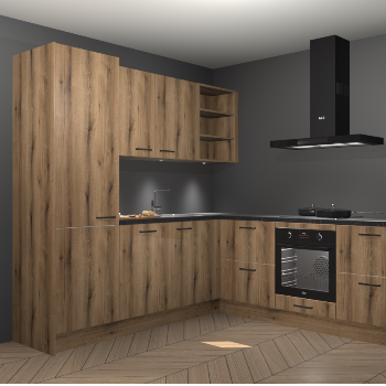 Goud Eiken keuken Turek 76724