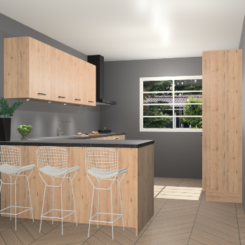 Madera natuur keuken Sopot 66451