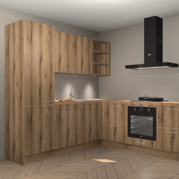 Goud Eiken keuken Turek 76183