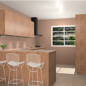 Astoria eiken greeploze keuken Sopot 66337