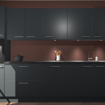 Onyxgrijze keuken Wels 58020