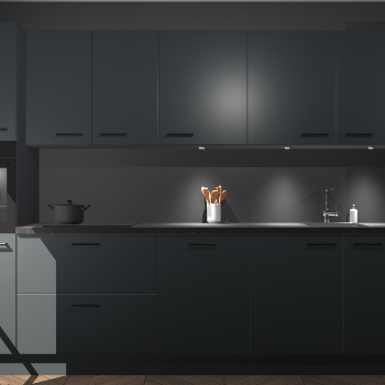 Onyxgrijze keuken Wels 58023