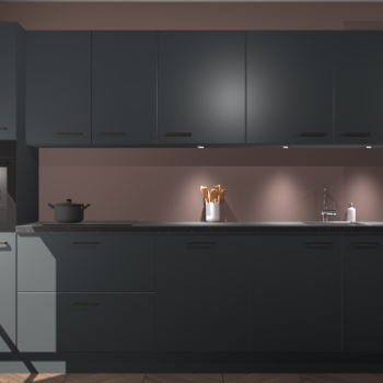 Onyxgrijze keuken Wels 58024