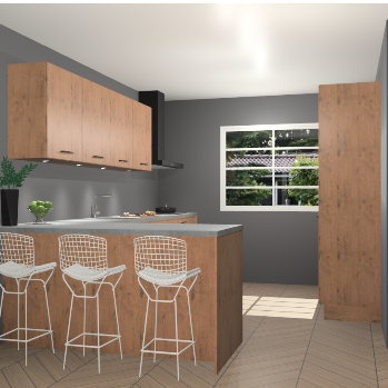 Astoria eiken keuken Sopot 66457