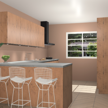 Astoria eiken greeploze keuken Sopot 66458