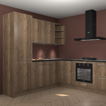 Chocolade Eiken keuken Turek 77672