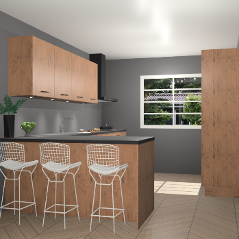 Astoria eiken keuken Sopot 66463