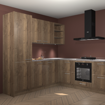 Chocolade Eiken keuken Turek 77685