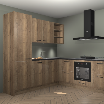 Chocolade Eiken keuken Turek 77699