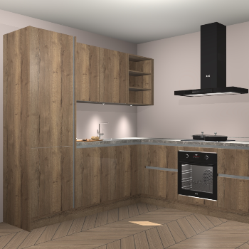 Chocolade Eiken greeploze keuken Turek 77680