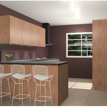 Astoria eiken greeploze keuken Sopot 66479