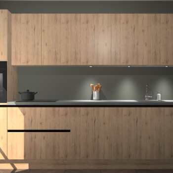 Madera natuur greeploze keuken Wels 58163