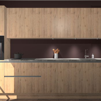 Madera natuur greeploze keuken Wels 58216