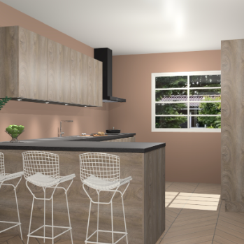 Cantaro eiken greeploze keuken Sopot 67186