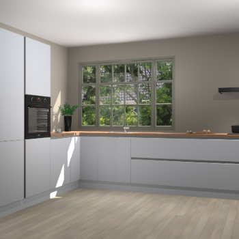 Sneeuwwitte greeploze keuken Malaga 69937