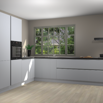 Sneeuwwitte greeploze keuken Malaga 69979