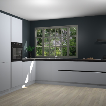 Sneeuwwitte greeploze keuken Malaga 69982