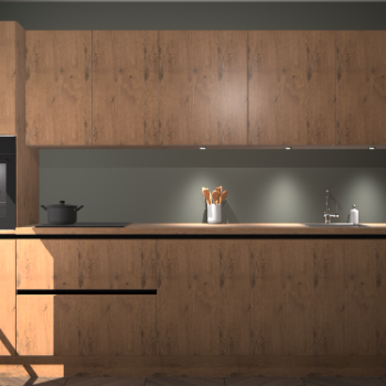 Astoria eiken greeploze keuken Wels 58505