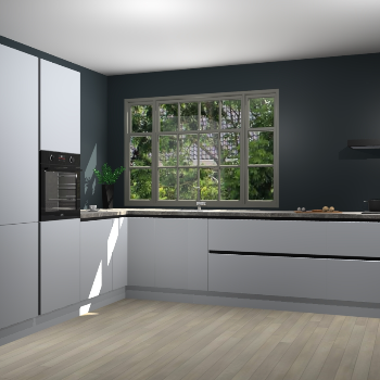 Sneeuwwitte greeploze keuken Malaga 69988