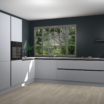 Sneeuwwitte greeploze keuken Malaga 69994