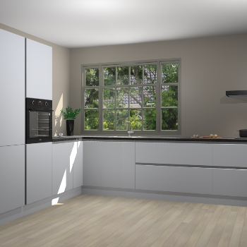 Sneeuwwitte greeploze keuken Malaga 69997