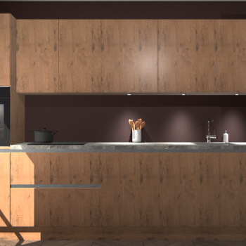 Astoria eiken greeploze keuken Wels 58357