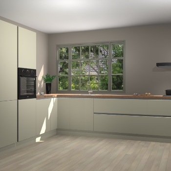 Magnolia greeploze keuken Malaga 70226