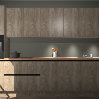 Cantaro eiken greeploze keuken Wels 58529