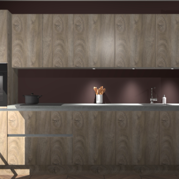 Cantaro eiken greeploze keuken Wels 58556