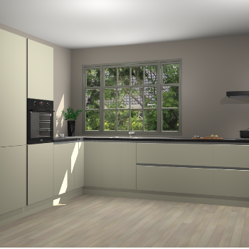 Magnolia greeploze keuken Malaga 70277