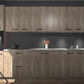 Cantaro eiken greeploze keuken Wels 58665