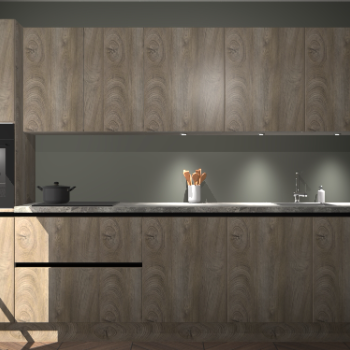 Cantaro eiken greeploze keuken Wels 58668